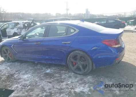 2020 Genesis G70 3.3T Awd from USA, damaged, VIN KMTG34LE5LU064182